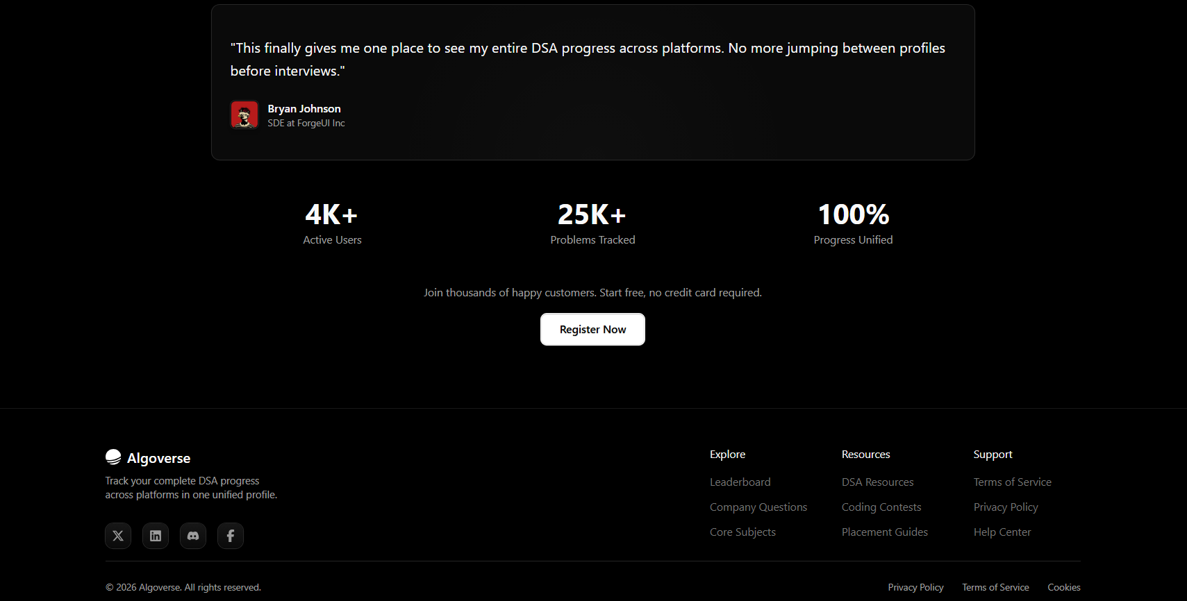 Algoverse Template view 3