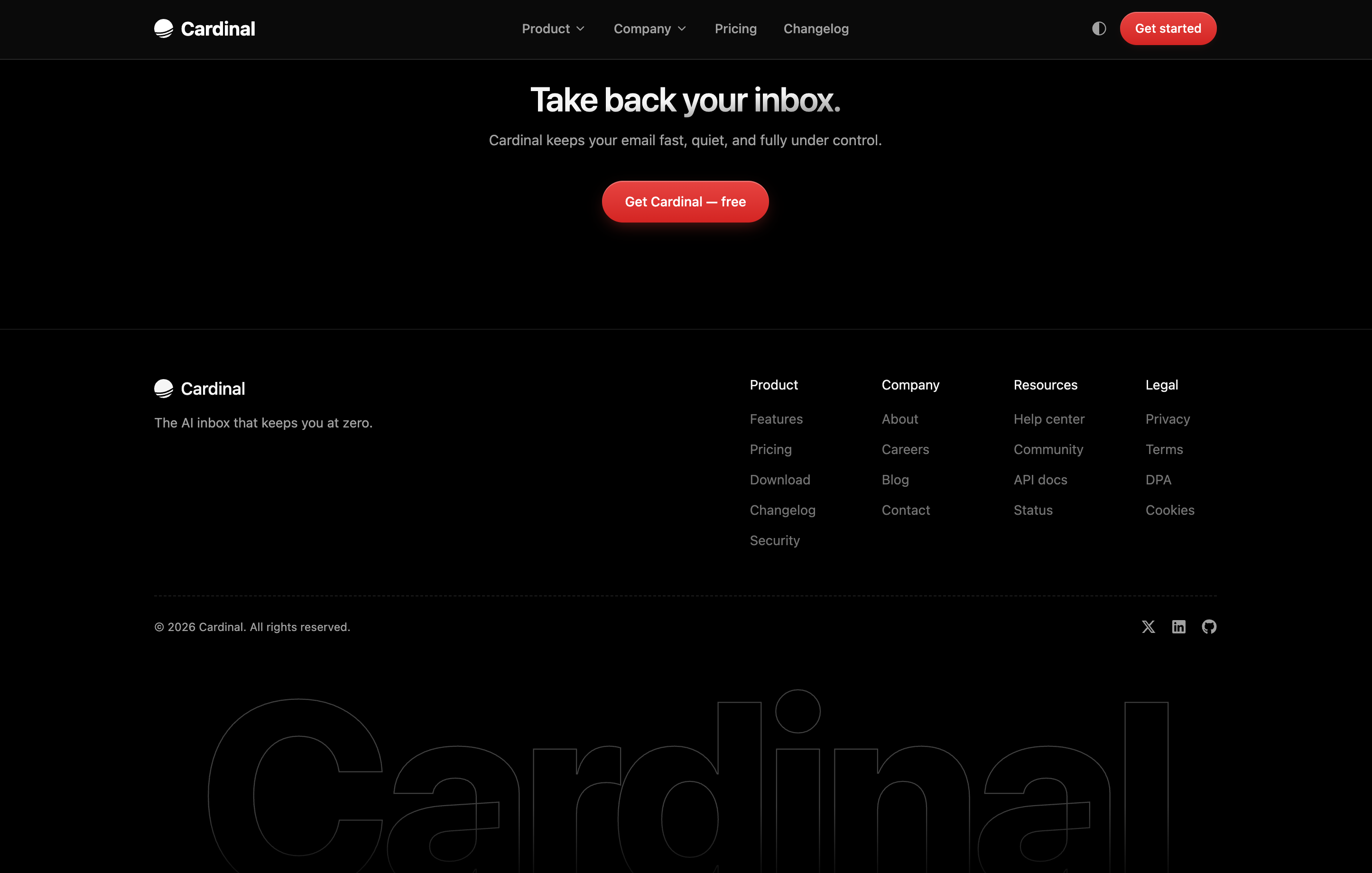 Cardinal Template preview 4