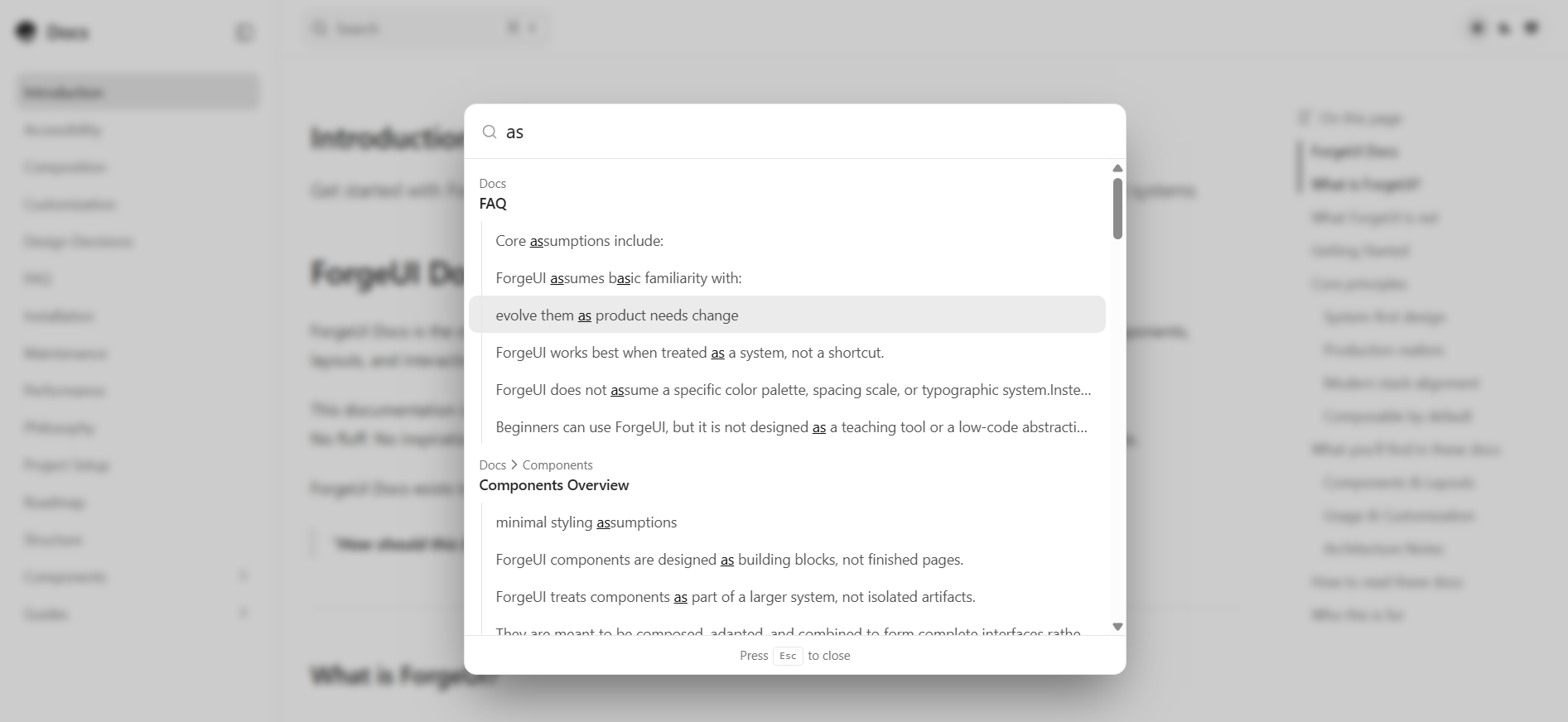 Docs Template preview 4