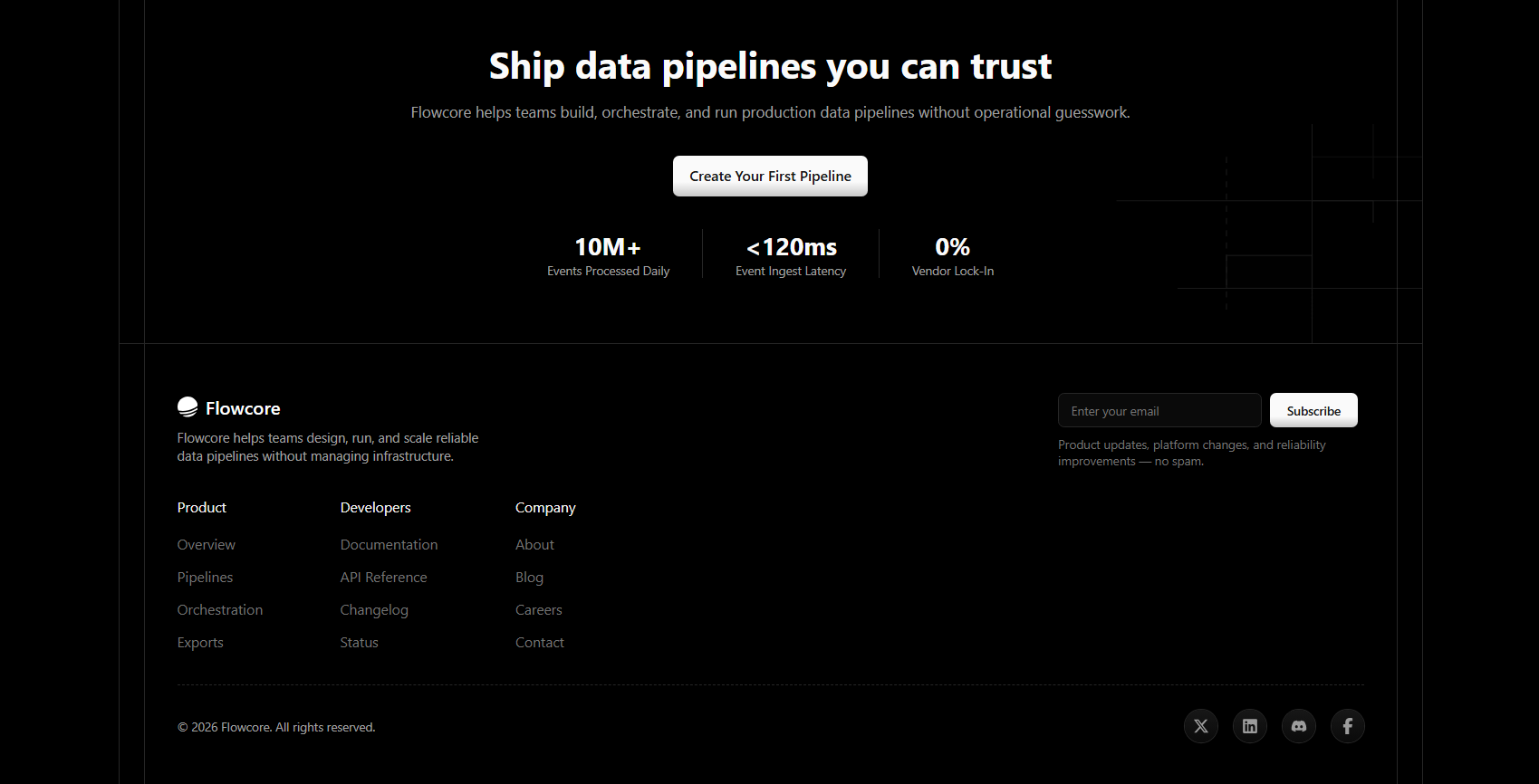 Flowcore Template preview 4