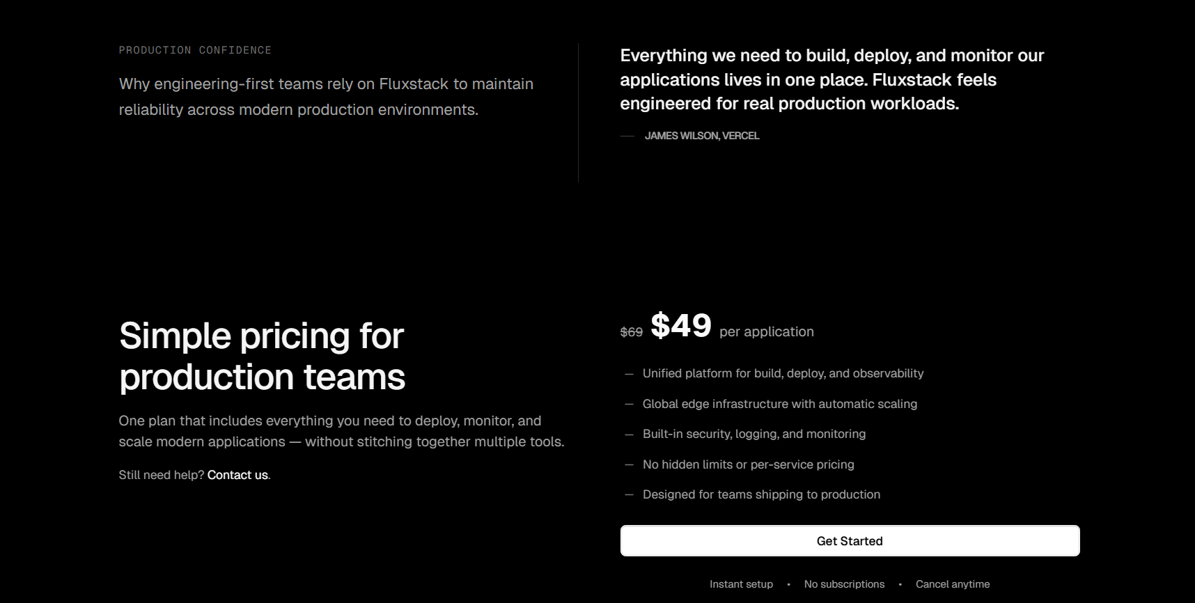 Fluxstack Template view 3