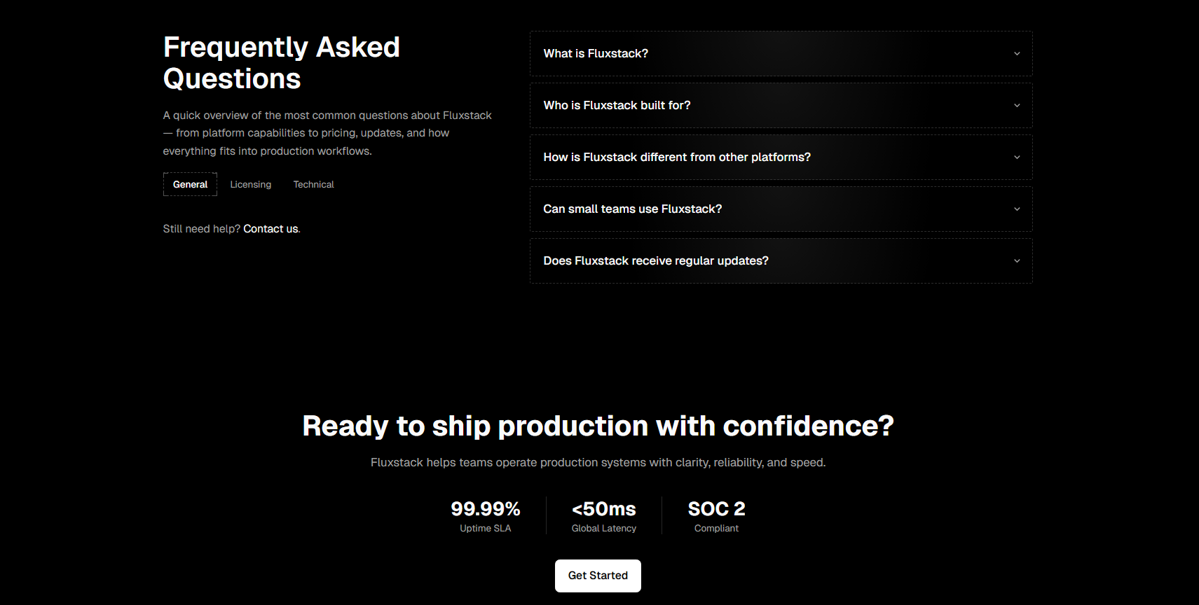 Fluxstack Template preview 4